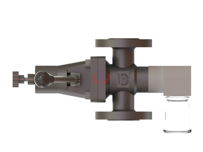 垂直管線管道在線取樣閥